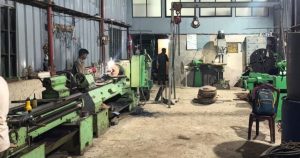 marine workshop machines and technicians working in Chattogram VMES facility